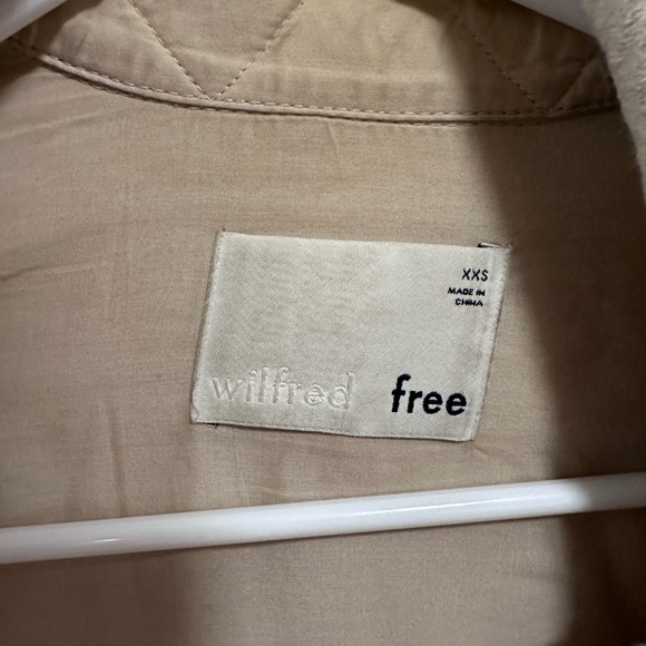 Aritzia Wilfred The Ganna Shirt Jacket XXS - Picture 5 of 9